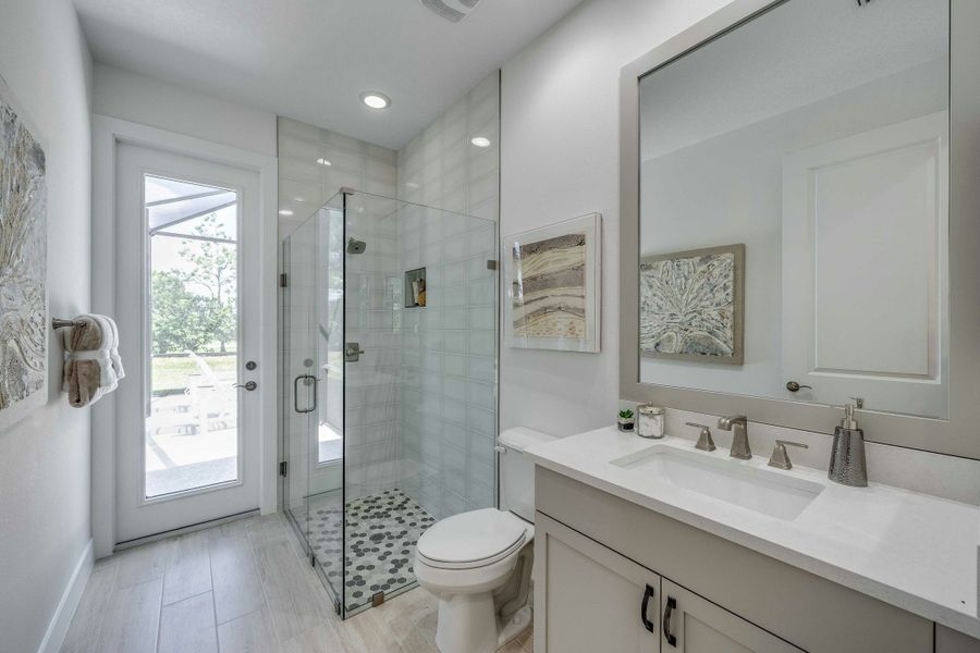 Representative furnished interior of a home built from the Tavvo by GHO Homes in Bent Pine Preserve, Vero Beach (Image 6).