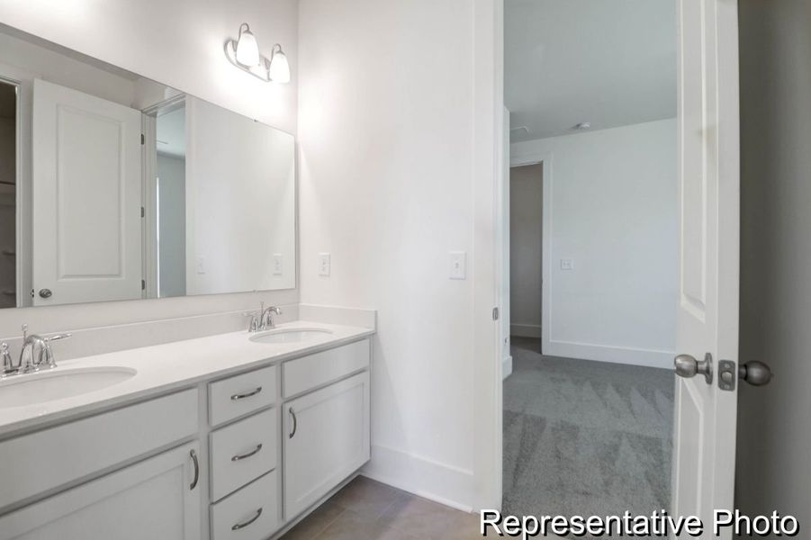 Furnished interior view inside a new home in Homecoming, Ravenel (Image 22).