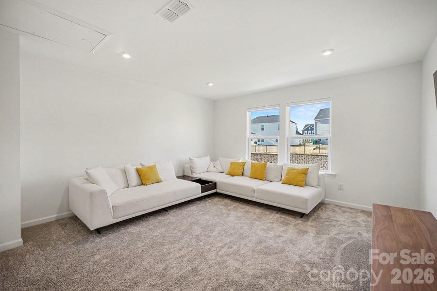 Furnished interior view inside a new home in Parkside Crossing, Charlotte (Image 21).