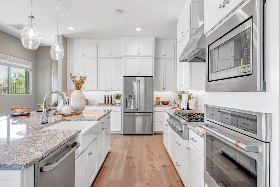 Furnished interior view inside a new home in Palo Verde at North Creek, Queen Creek (Image 11).
