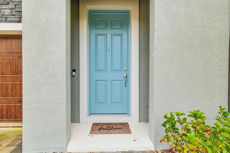 Exterior details and patio area of a home in Hawkstone, Lithia (Image 23).