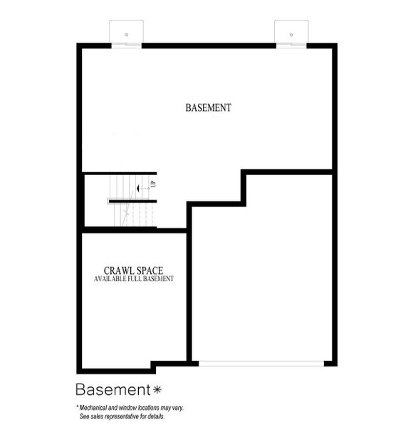 2D floor plan layout for the Holcombe by D.R. Horton in Peachtree Meadows, Rockwall, TX (Image 29).