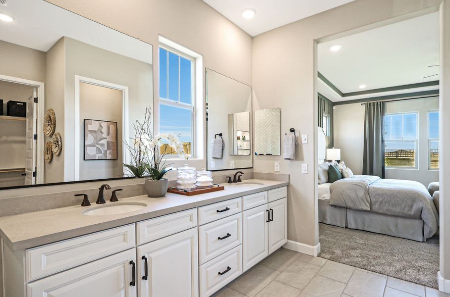 Representative furnished interior of a home built from the Kelly by Mattamy Homes in Empire Pointe, Queen Creek (Image 31).