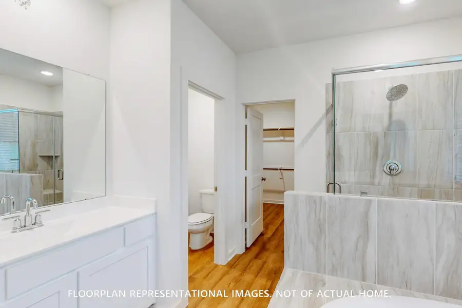 Furnished interior view inside a new home in Lone Star Landing, Montgomery (Image 8). Furnished interior view inside a new home in Lone Star Landing, Montgomery (Image 8).