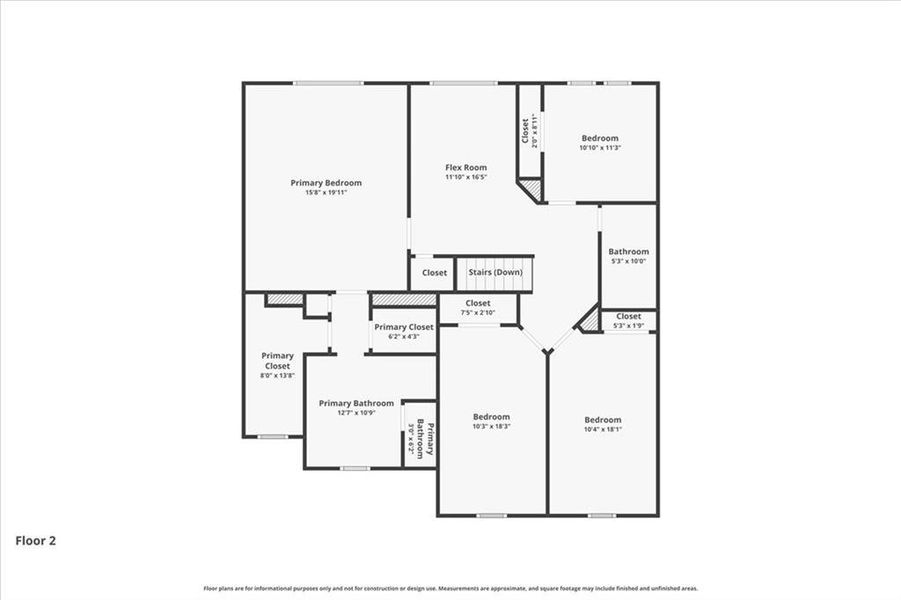 2D floor plan layout of this home in , Acworth, GA (Image 6). 2D floor plan layout of this home in , Acworth, GA (Image 6).