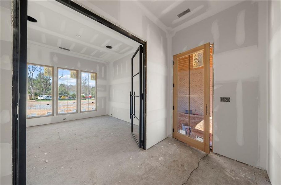 In-progress construction of a new home in , Canton, GA (Image 8).