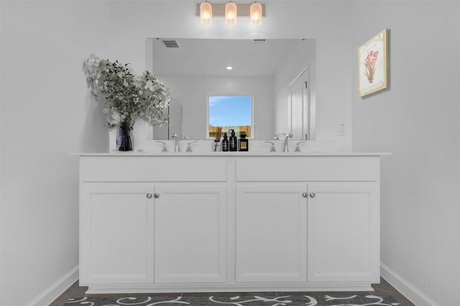 Serene primary bath Serene primary bath