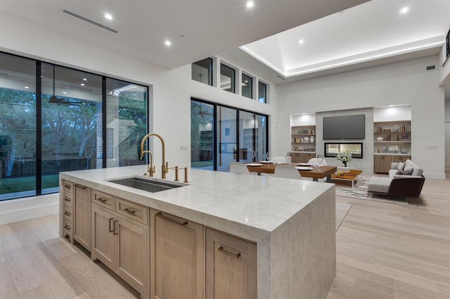 Furnished interior view inside a new home in , McKinney (Image 6).