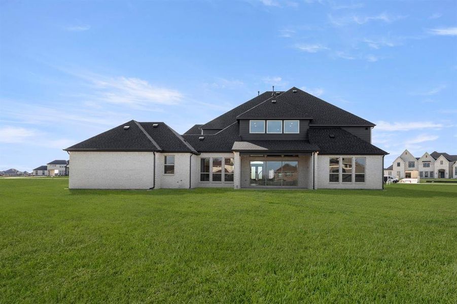 Exterior details and patio area of a home in Parker Ranch, Parker (Image 23).