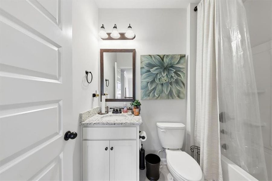 Furnished interior view inside a new home in Nine Oaks, Locust Grove (Image 22).