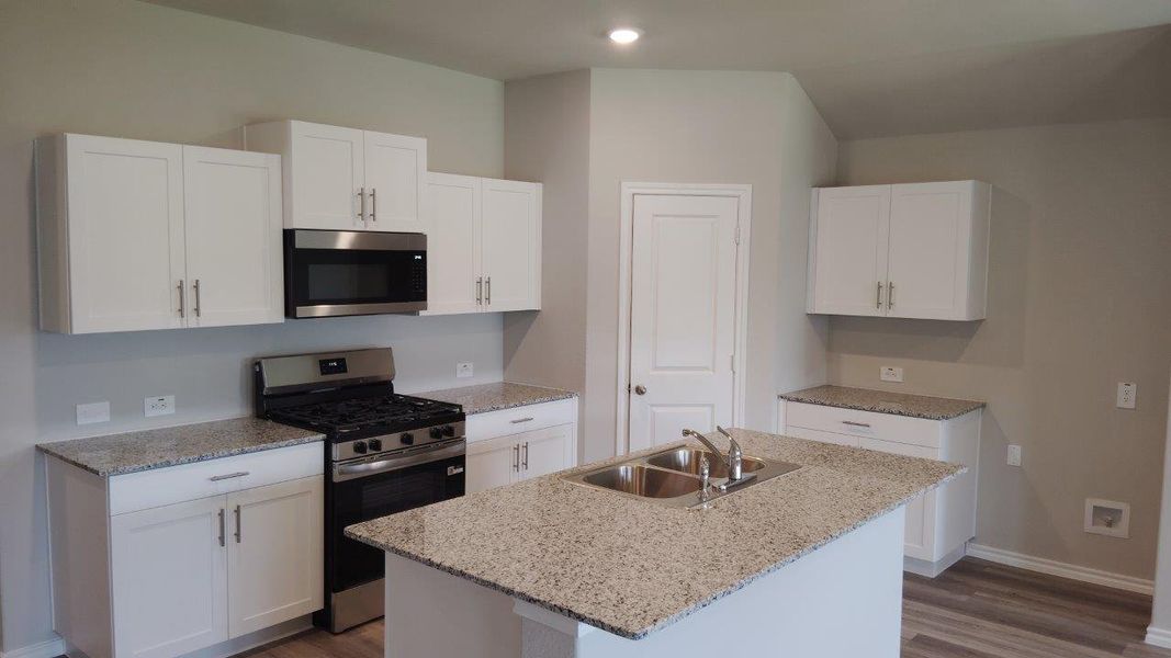 Furnished interior view inside a new home in Rosewood at Beltmill, Fort Worth (Image 5).