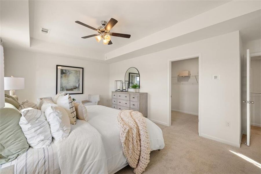 Furnished interior view inside a new home in Jackson Landing, Jefferson (Image 5). Furnished interior view inside a new home in Jackson Landing, Jefferson (Image 5).
