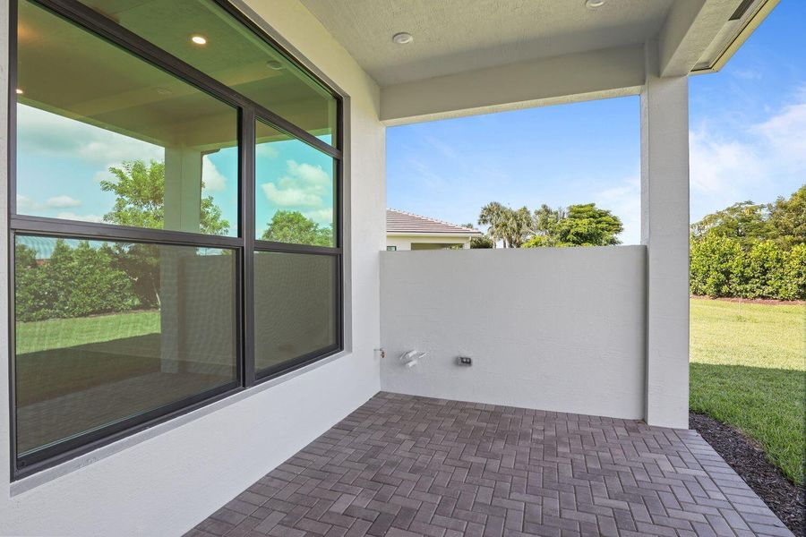 Furnished interior view inside a new home in Cresswind Palm Beach at Westlake, Westlake (Image 7).