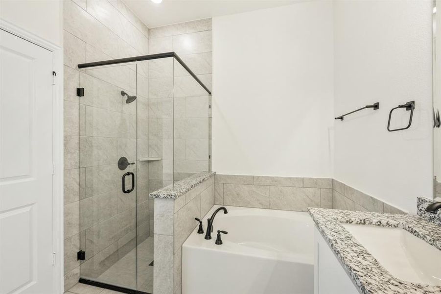 Furnished interior view inside a new home in Grand Heritage, Lavon (Image 10).