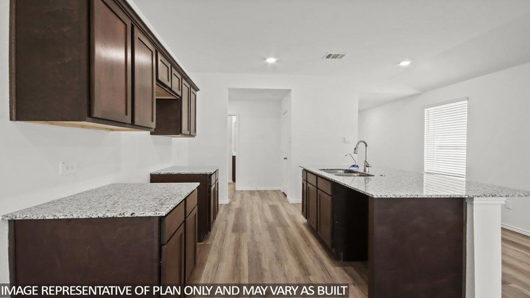 Furnished interior view inside a new home in , Crosby (Image 4).