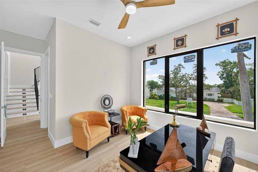 Furnished interior view inside a new home in , St. Petersburg (Image 7).