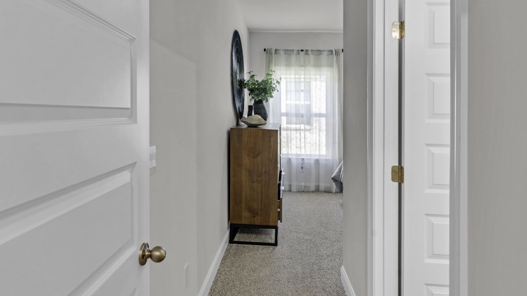 Furnished interior view inside a new home in Hedge Rose, Somerville (Image 28).