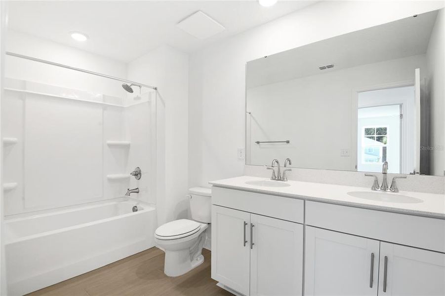 Furnished interior view inside a new home in Seasons at Wekiva Ridge, Mount Dora (Image 9).