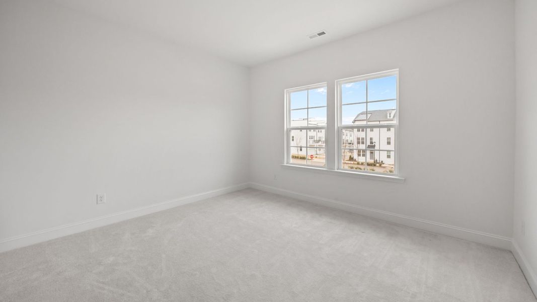 The Brentwood Plan by DRB Homes in River District, Charlotte NC.- Bedroom The Brentwood Plan by DRB Homes in River District, Charlotte NC.- Bedroom