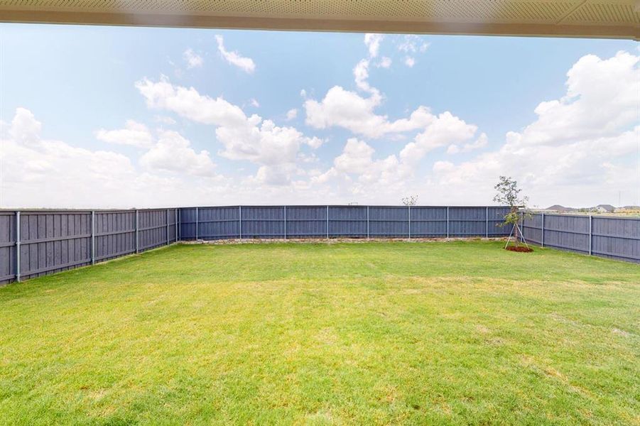 Exterior details and patio area of a home in Prairie Ridge at Goodland, Venus (Image 23). Exterior details and patio area of a home in Prairie Ridge at Goodland, Venus (Image 23).
