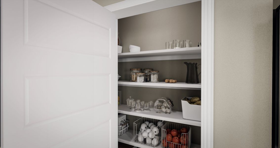 Representative interior finishes for a home built from the Bluebonnet by Tri Pointe Homes in Mason Woods, Cypress (Image 14).