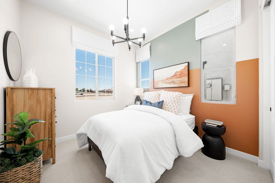 Bedroom 2 | Gemini Model Home | Rialta | New homes in Mesa, Arizona | Landsea Homes