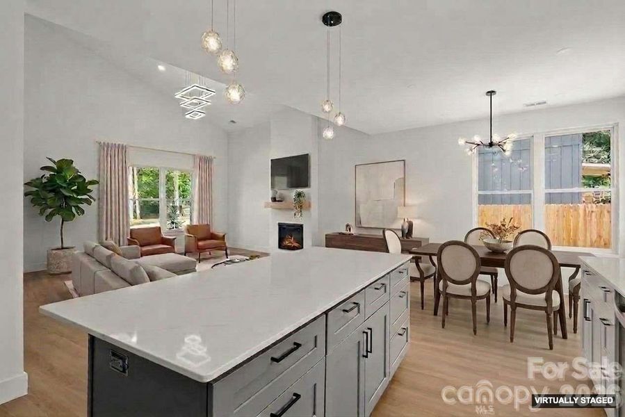 Furnished interior view inside a new home in , Flat Rock (Image 16). Furnished interior view inside a new home in , Flat Rock (Image 16).