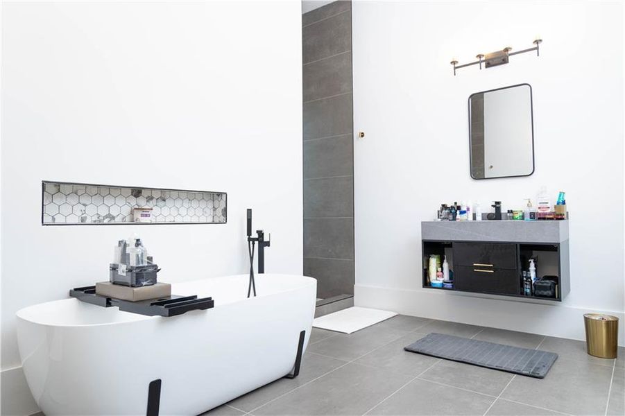 Furnished interior view inside a new home in , Stockbridge (Image 13).