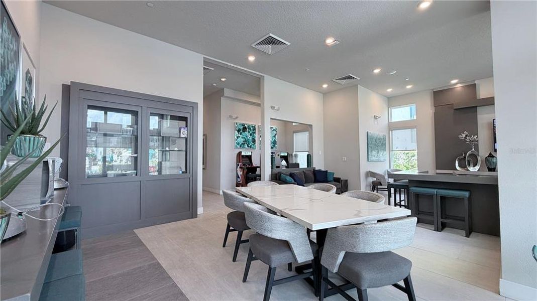 Furnished interior view inside a new home in , Reunion (Image 8).