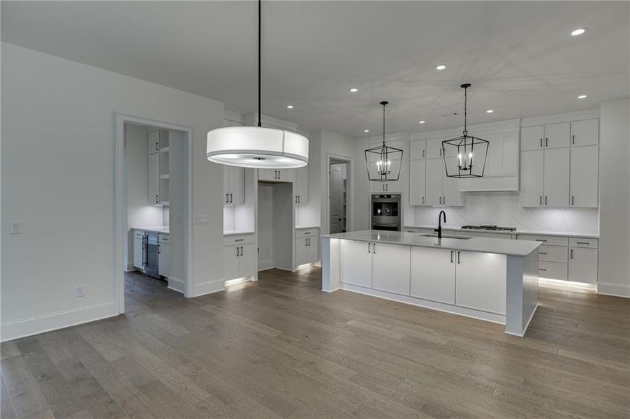 Furnished interior view inside a new home in , Buford (Image 13).