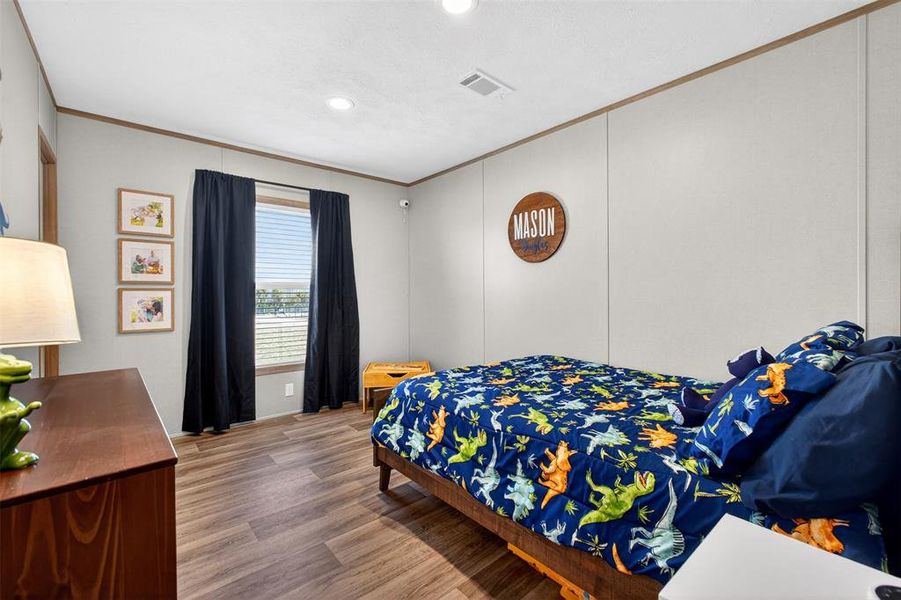 Furnished interior view inside a new home in , Ponder (Image 25).