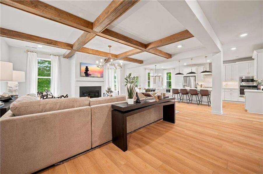 Furnished interior view inside a new home in Everson, Snellville (Image 17).