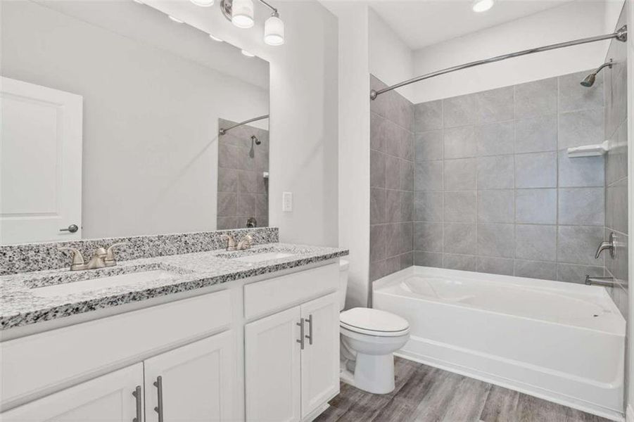 Furnished interior view inside a new home in , South Fulton (Image 6). Furnished interior view inside a new home in , South Fulton (Image 6).