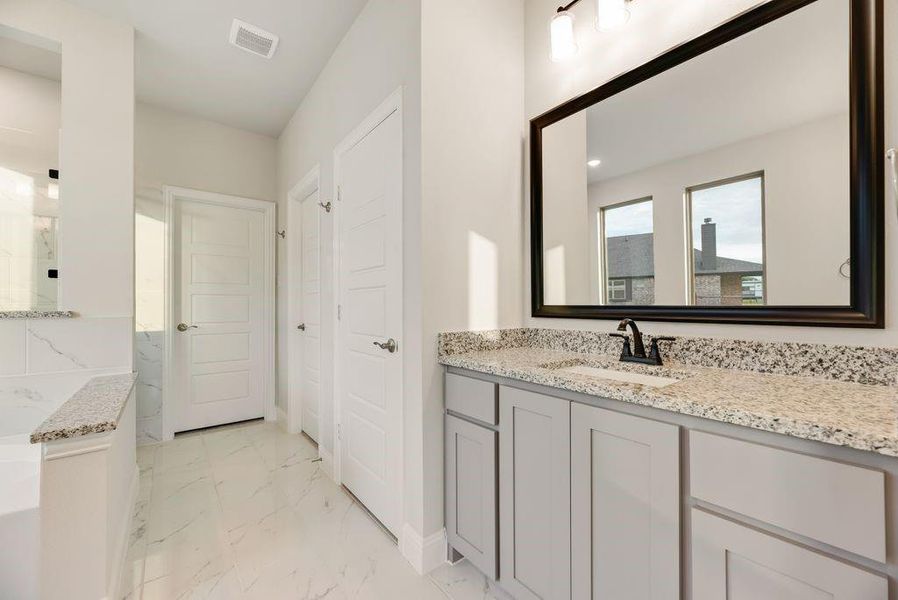 Furnished interior view inside a new home in , Lowry Crossing (Image 9).