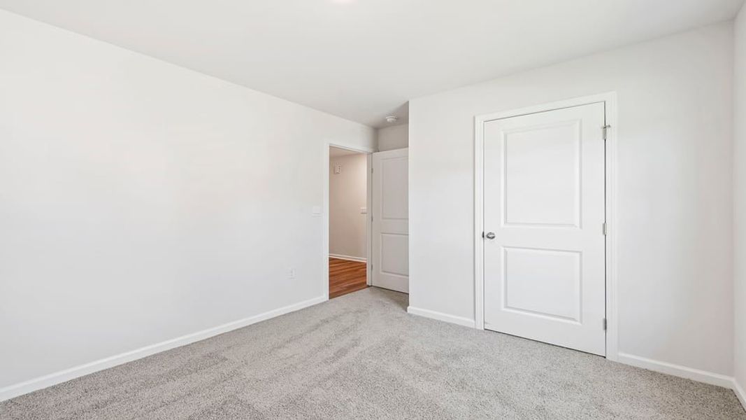 Spacious, unfurnished interior of a new home in Harper Ridge, Roebuck (Image 23). Spacious, unfurnished interior of a new home in Harper Ridge, Roebuck (Image 23).