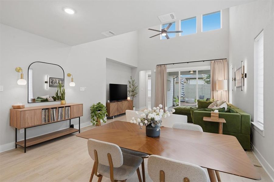 Furnished interior view inside a new home in , Argyle (Image 27).