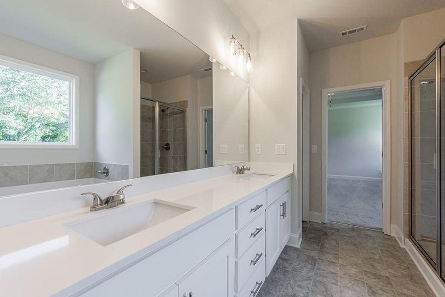 Furnished interior view inside a new home in , Buford (Image 13). Furnished interior view inside a new home in , Buford (Image 13).