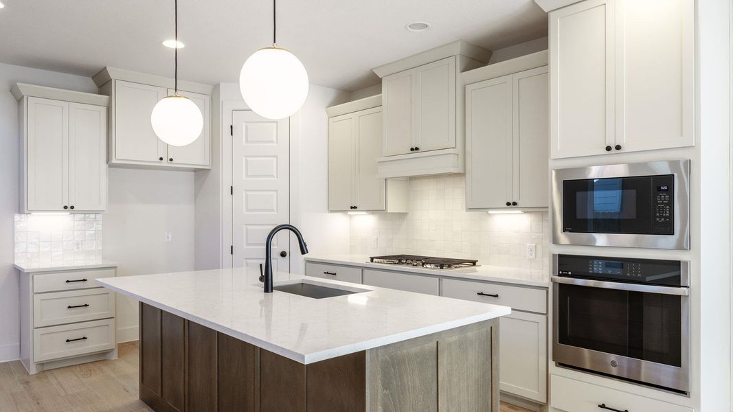 Furnished interior view inside a new home in Easton Park, Austin (Image 8).