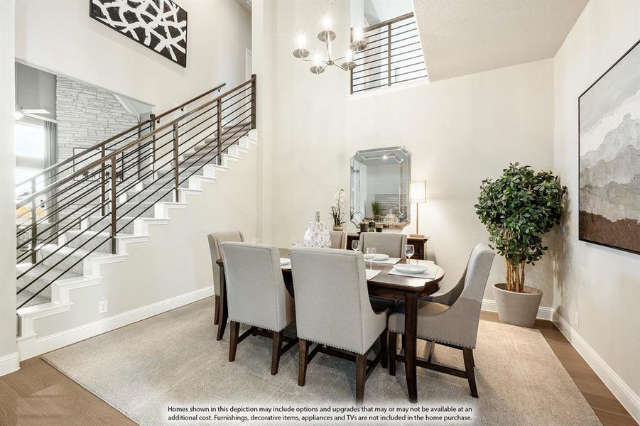 Furnished interior view inside a new home in Wildflower Ranch, Fort Worth (Image 33).