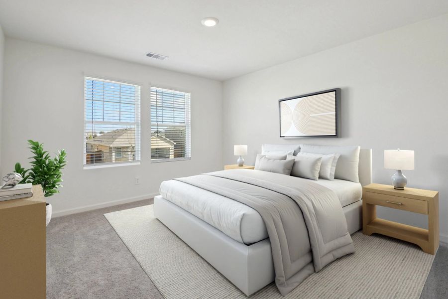 Representative furnished interior of a home built from the Eclipse by Starlight Homes in Casteel, Bethlehem (Image 6).