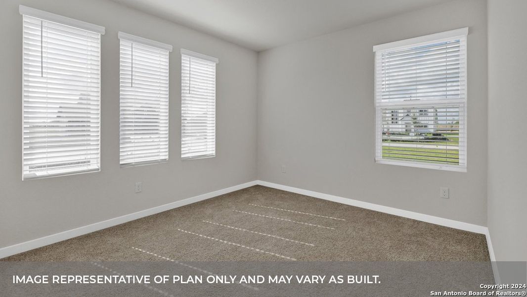 Spacious, unfurnished interior of a new home in Sonoma Oaks, Fredericksburg (Image 25).