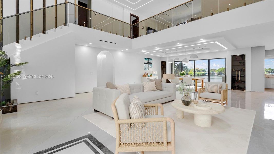 Furnished interior view inside a new home in , Miami (Image 13). Furnished interior view inside a new home in , Miami (Image 13).