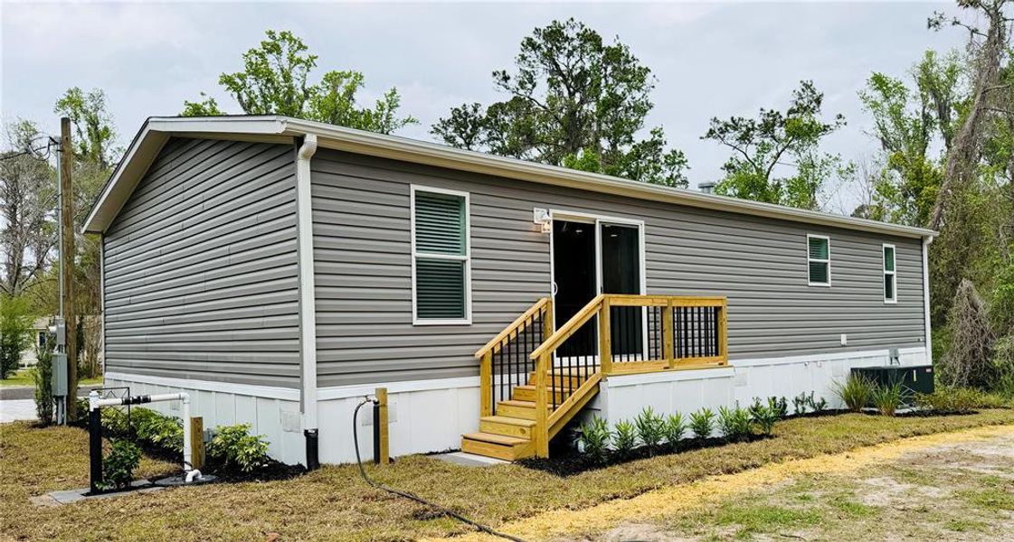 Exterior details and patio area of a home in , White Springs (Image 3).