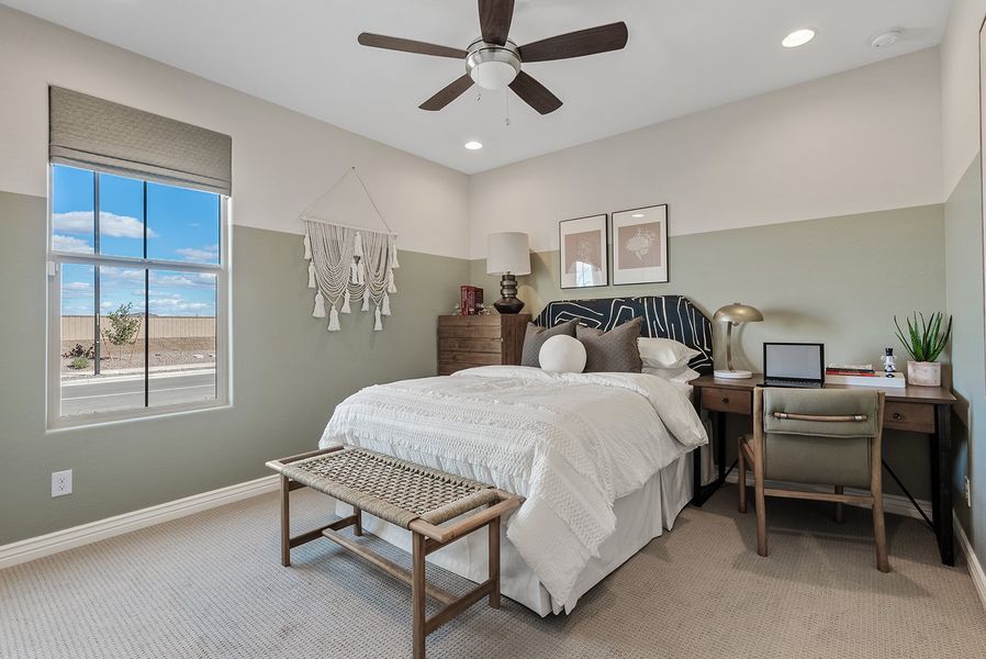 Furnished interior view inside a new home in Artisan at Asante, Surprise (Image 17).