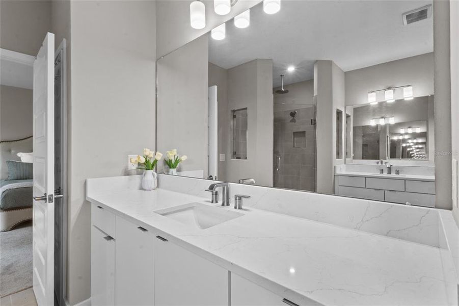 Furnished interior view inside a new home in , Tampa (Image 36). Furnished interior view inside a new home in , Tampa (Image 36).