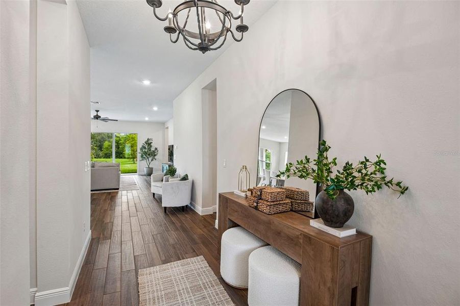 Furnished interior view inside a new home in , Odessa (Image 15).