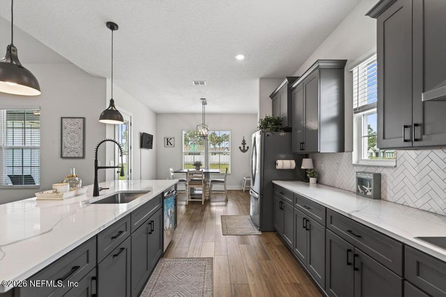 Furnished interior view inside a new home in , Hilliard (Image 10).