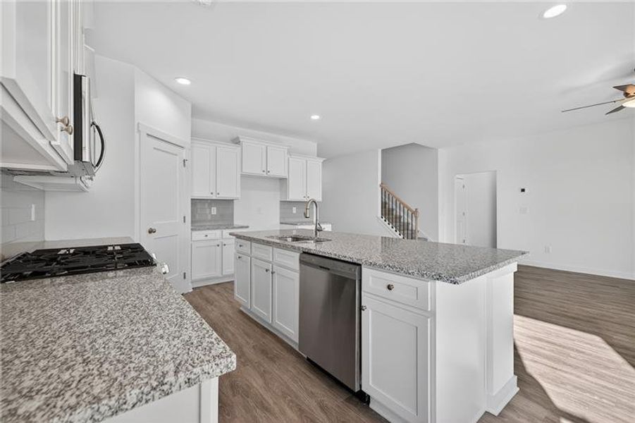 Furnished interior view inside a new home in Sutton's Landing, Statham (Image 7).