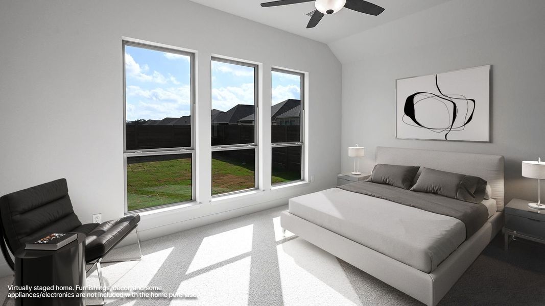 Furnished interior view inside a new home in Juniper Springs, Lockhart (Image 6).