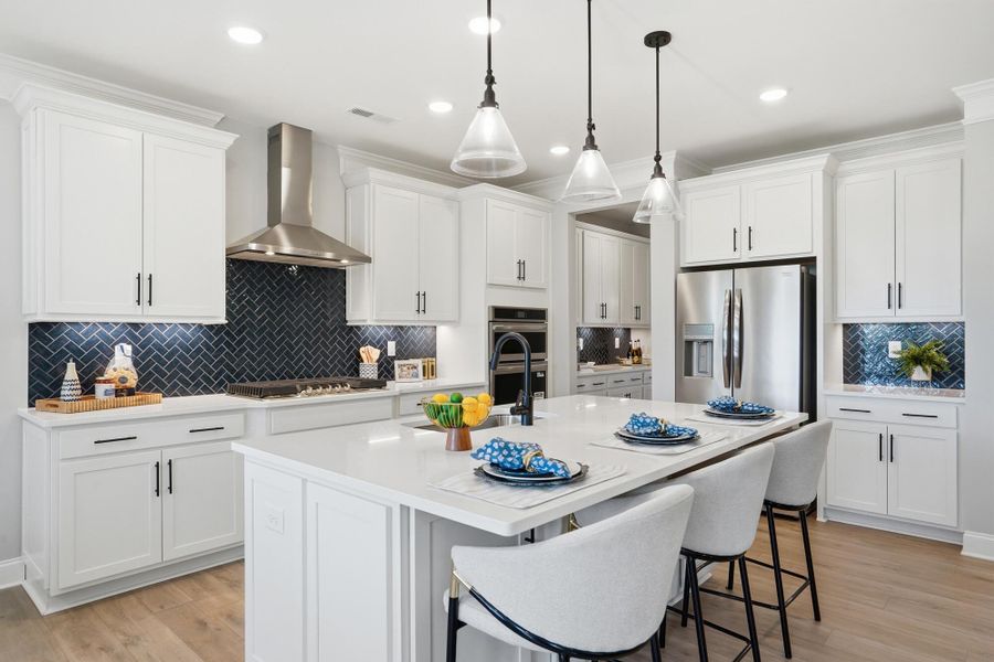 Furnished interior view inside a new home in Ashton Park, Monroe (Image 7).